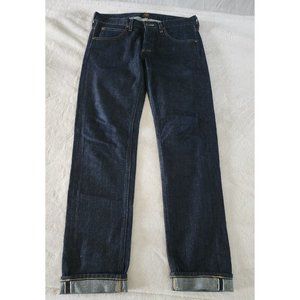 Lee Mens 101 Selvedge Blue Jeans Size 30x32 Woven in Japan